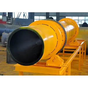 Mineração Pequena Máquina De Secagem Capacidade 5 t/H Rotary Drum Dryer