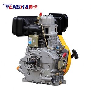 Moteur diesel monocylindre 4 temps à injection directe refroidi par air 9HP CDHB 456cc 186f Construction robuste avec roulements industriels - Product Image 1