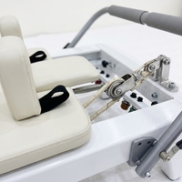 Machine de Pilates Reformer Moderne en Aluminium Silaikai PLT-119 Certifiée CE, Entraînement Corporel Portable et Durable, Garantie 3 Ans, Idéale pour la Maison