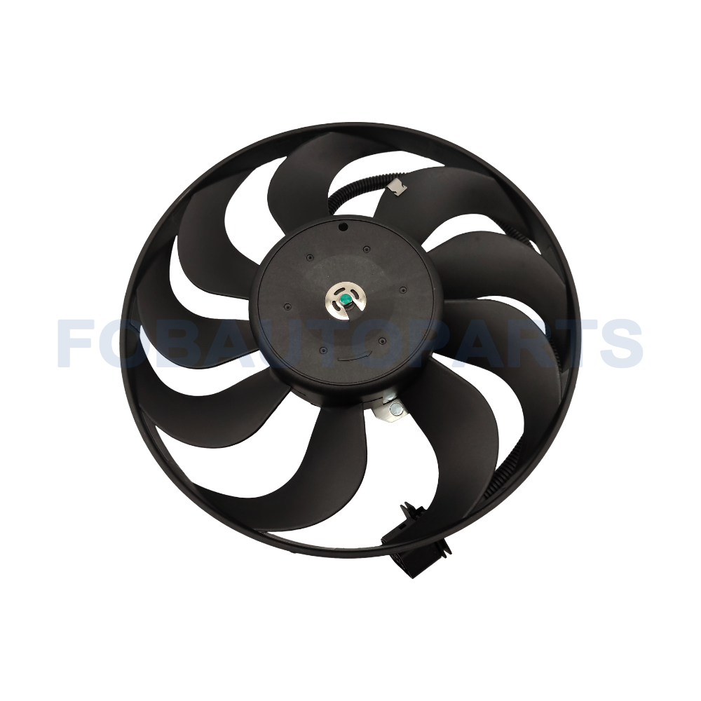 High Quality Auto Radiator Cooling Fan System for Audi Model 1J0959455B