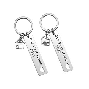 <span class=keywords><strong>Porte</strong></span>-clés de luxe personnalisé <span class=keywords><strong>avec</strong></span> logo, <span class=keywords><strong>porte</strong></span>-clés vierge pour sublimation, gravure laser sur métal, acier inoxydable, nouveau <span class=keywords><strong>porte</strong></span>-clés Home Adventures - Product Image 5