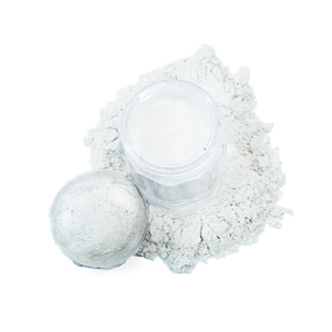 Polvo de pastel blanco plateado de calidad alimentaria, brillo comestible, ingredientes de decoración de panadería, polvo de brillo comestible - Product Image 2