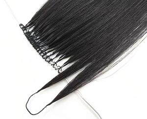 Extensions de cheveux humains Remy de qualité 12A, nouées à <span class=keywords><strong>la</strong></span> <span class=keywords><strong>main</strong></span>, avec ligne de plume – Meilleures ventes - Product Image 5