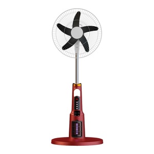 <span class=keywords><strong>Ventilateur</strong></span> portable de secours pour pannes de courant, rechargeable solaire, à tête oscillante de 18 pouces, pour camping en extérieur, grande puissance, transfrontalier - Product Image 4
