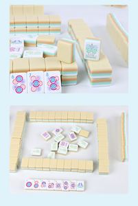 Non-slip American <b>Mahjong</b> Tiles <b>Set</b> Stable Gaming Experience Classic Western Table Game for Home Use - Product Image 2
