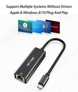 Adaptateur convertisseur MT-VIKI type <span class=keywords><strong>c</strong></span> <span class=keywords><strong>usb</strong></span> vers rj45 cat 5e/6 ethernet <span class=keywords><strong>lan</strong></span> 2500Mbps - Product Image 4