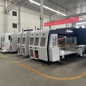 Máquina de Impresión Flexográfica Rotativa GYKM 1200x2800 de 5 Colores con Troquelado y Apilador Vibratorio / Máquina de Impresión Flexográfica <span class=keywords><strong>HD</strong></span> - Product Image 5