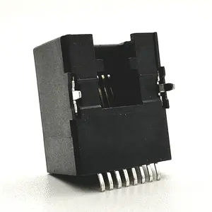 Ethernet RJ45 מודולרי נקבה PCB שקע עבור רשת פתרונות