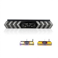 Feu de barre transfrontalier 46 cm à LED multicolore, type 'Devil Eye', avec fonction stroboscopique d'avertissement, pour feux de freinage de camion et pick-up, 24V, ajustement standard