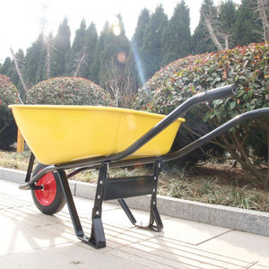Alat Pertanian dan Gerobak Taman Konstruksi Berat dengan Baki Galvanis - Product Image 6