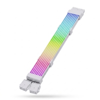 Câble d'extension PCIe ARGB Sync 5V 3 broches, bande néon flexible 2*8 broches, câble d'alimentation pour carte graphique GPU, stock interne pour carte mère PC de jeu