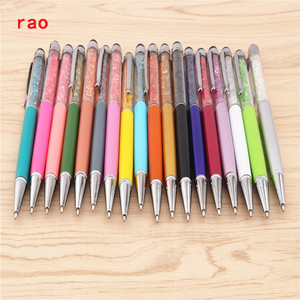 Fashion Stylus <span class=keywords><strong>computer</strong></span> Touch phone screen penna colori Crystal Business office Stationery penna a sfera <span class=keywords><strong>per</strong></span> ufficio e scuola - Product Image 4