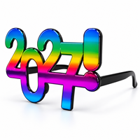 Lunettes de fête fantaisie Pafu 2027 : Nouveauté pour le Nouvel An, accessoires amusants pour les célébrations et les photobooths