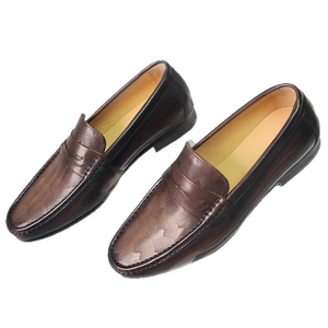 Mocasines de Cuero Genuino para Hombre, Estilo Británico de Alta Gama, Zapatos Transpirables de Verano para Oficina y Carrera Profesional - Product Image 5