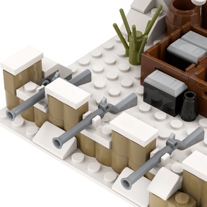 WW2 Bunker militare del campo di battaglia di Snowfield l'esercito in prima linea fornisce blocchi di costruzione Set Juguetes Para Los Ninos - Product Image 6