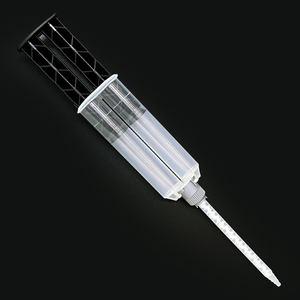 <span class=keywords><strong>Cartouche</strong></span> de colle époxy vide 24 ml 1:1 à double seringue, tube de distribution de colle AB en plastique avec piston manuel et capuchon refermable - Product Image 2