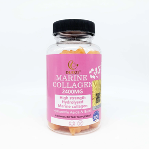 Complément alimentaire à base de plantes DUOZI OEM, efficace pour éclaircir la peau, blanchir la peau, collagène, vitamines, gommes - Product Image 3