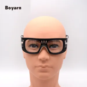 Boyarn نظارات رياضية فائقة الساخنة شفافة في الهواء الطلق مصنع نظارات كرة السلة لكرة القدم النظارات