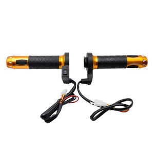 Kak — poignées chauffantes pour <span class=keywords><strong>moto</strong></span> électrique, 1 paire, 22mm de diamètre, d'accélérateur, <span class=keywords><strong>poignée</strong></span> chauffante 12v - Product Image 1