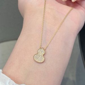 Collana con Ciondolo a Forma di Zucca per Donne, Gioiello Elegante in Stile Orientale alla Moda - Product Image 6
