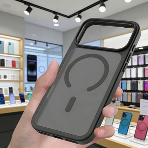 Apei מגנטי עבור iphone 17 pro max טלפון מקס (הגנה מפני ירידה) שקוף מט עם כיסוי נייד אנטי-טביעת אצבע - Product Image 1