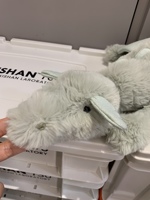 Boneka Dexter Green Dragon Lembut Nyaman Lucu Berbulu Pendek Isi Spons Mainan Bantal Peluk yang Menenangkan