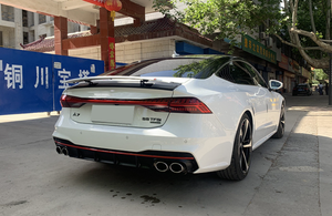 Mới đến <span class=keywords><strong>S7</strong></span> phía sau Bumper Lip cho <span class=keywords><strong>Audi</strong></span> A7 C8 2019 2022 nâng cấp <span class=keywords><strong>Audi</strong></span> <span class=keywords><strong>S7</strong></span> phía sau khuếch tán <span class=keywords><strong>Audi</strong></span> A7 C8 khuếch tán - Product Image 4