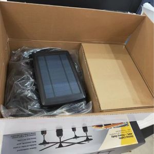 IP65 impermeable S14 LED Festoon Cadena de luz solar 10m bombilla reemplazable para decoración de jardín de Patio comercial-para San Valentín - Product Image 4