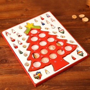 Décorations de Noël de haute qualité Arbre de Noël en bois Ornements créatifs de table pour les cadeaux de Noël - Product Image 3