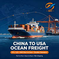 Agence d'expédition porte-à-porte Chine-États-Unis, agent de fret avec entrepôt étranger détenu par des Américains