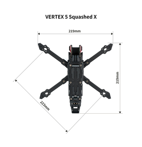 <span class=keywords><strong>Plaque</strong></span> latérale à dégagement rapide pour cadre FPV Axisflying VERTEX 5, cadre en fibre de carbone T700 de 5 pouces pour la course et le freestyle - Product Image 3