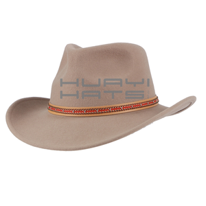 Huayihats chapeau de <span class=keywords><strong>cowboy</strong></span> extérieur pour femmes conçu sur mesure avec boucle en cuir <span class=keywords><strong>accessoire</strong></span> direct d'usine - Product Image 1
