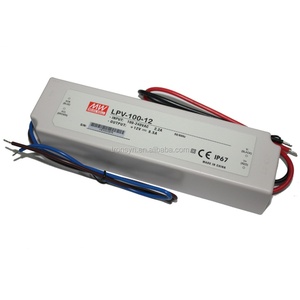 Meanwell Authorized LPV-100-12 100W 12V Constant Voltage LED Strip <b>Light</b> Power Supply for Industry 220V/110V Input - Product Image 1