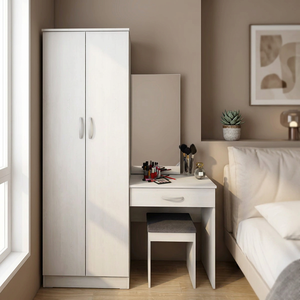 Modern Wooden Bedroom Wardrobe <b>Cabinet</b> Customized Color for Kitchen Workshop Dining Rooms Villa Malaysia-1298 Home Furniture - Product Image 2