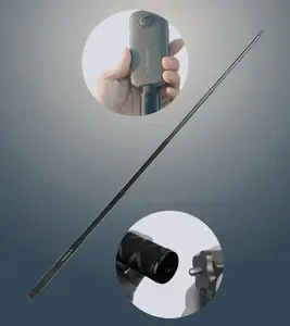 ชุดอุปกรณ์เสริมยอดนิยมสำหรับ Insta360หนึ่ง X5สำหรับ <span class=keywords><strong>GoPro</strong></span> HERO 13 bullet Time คาร์บอนไฟเบอร์ที่มองไม่เห็นไม้เซลฟี่ที่จับหมุนขาตั้งกล้องสามขา - Product Image 6