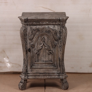 Wooden Bedside <b>Table</b> with Modern Storage <b>Drawer</b> Design Bedroom <b>Side</b> Cabinet Furniture Suitable for Hotels and Apartments - Product Image 2