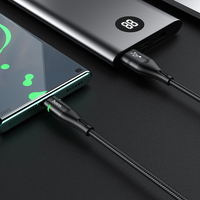 Kabel Data Pengisian Daya HOCO U93 Shadow untuk iPhone untuk Tipe-C