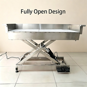 EUR PET Bañera de Acero Inoxidable 304 de Alta Gama para Mascotas con Puerta <span class=keywords><strong>Frontal</strong></span> Abatible Eléctrica para Peluquería Profesional de Mascotas - Product Image 1