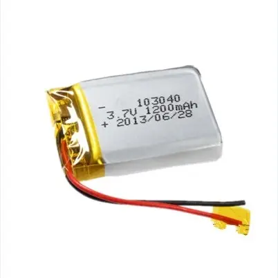 103040 3.7v 1200mah lipo battery LP102040 3.7v 103040 li po battery