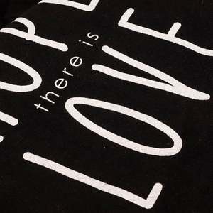 Bolsa de Hombro de Lona con Logotipo Personalizado Estampado en Caliente, Bolsa de Compras Grande de Lona de Algodón Negra - Product Image 4