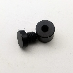 Support mural professionnel <span class=keywords><strong>WALON</strong></span> en aluminium noir anodisé, entretoise cylindrique 13x13 pour magasins de détail, fixation rapide pour produits - Product Image 2