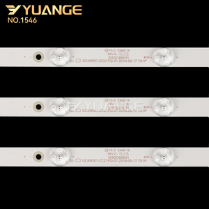 Tira de lámpara de luz LED de retroiluminación para TV, barra de retroiluminación para GC49D07-ZC21FG-01 7S1P 303GC490031, <span class=keywords><strong>PHILIPS</strong></span> 49PUF6261/T3, LCD de 49 <span class=keywords><strong>pulgadas</strong></span> - Product Image 4