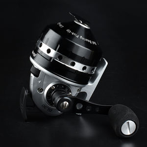 Ensemble de chasse à l'arc de haute qualité pour l'extérieur, 4+1BB, rapport de transmission 3.6:1, lance-pierre à roue métallique fermée, câble PE pour la pêche en rivière et en lac - Product Image 6