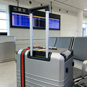 <span class=keywords><strong>Valise</strong></span> rigide grande capacité à prix <span class=keywords><strong>d</strong></span>'usine, OEM, durable, avec roulettes pivotantes et fermetures éclair lisses - Product Image 5