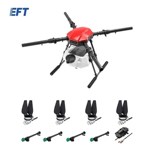 Yeni EFT E416P 16L 16kg tarımsal sprey drone çerçeve kiti dört eksenli katlanır Quadcopter ile Hobbywing X9 güç sistemi iha