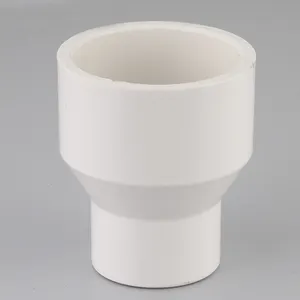 Water supply pvc pipe fitting drainage plastic bath reducing coupling eccentric reducer joint