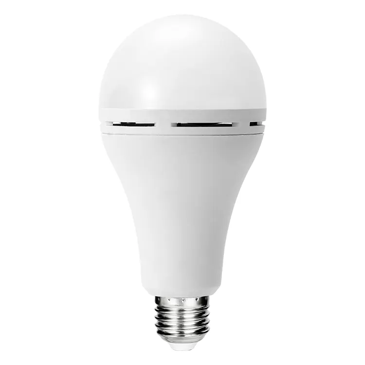 Venta al por mayor de fábrica al aire libre camping casa lámpara 9 vatios LED recargable luces de baño de emergencia bombillas de interior