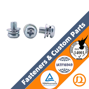 Răng Hex máy tính PC trường hợp Bo mạch chủ gắn vít ổ cứng CD Rom đĩa cứng mặt bích thép không gỉ tùy chỉnh - Product Image 1