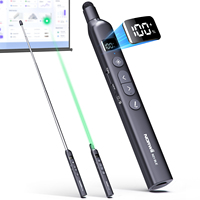 Producto de Moda: Puntero Láser Verde Telescópico, Control Remoto para Presentaciones, Puntero Portátil para Maestros