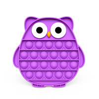 Jouets sensoriels en silicone vert dinosaure ONEQUAN pour enfants, jouets à presser pour soulager l'anxiété et le stress, pour les tout-petits